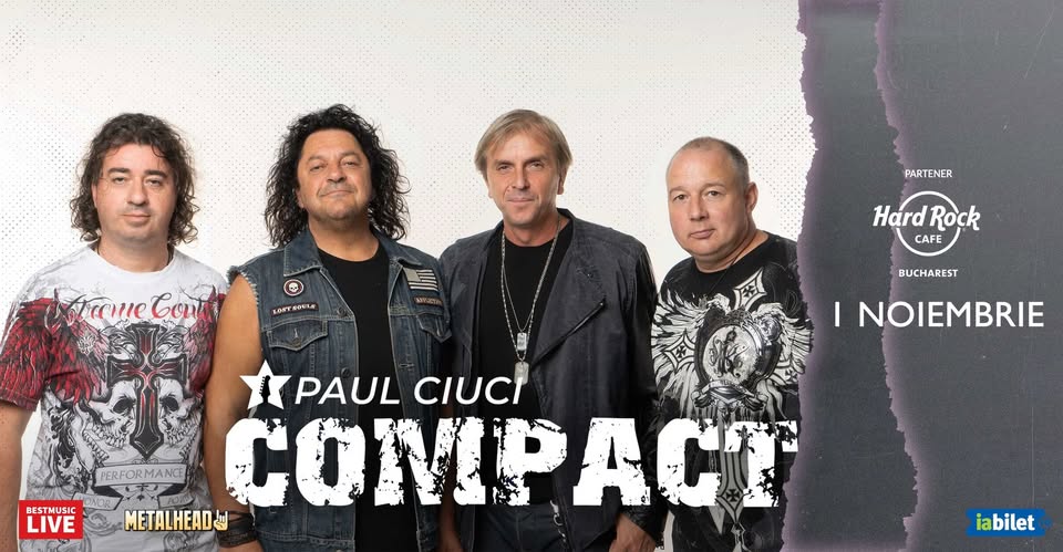 Concert Compact Paul Ciuci la Hard Rock Cafe