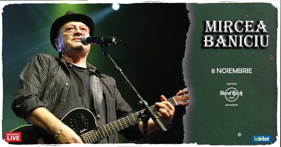 Concert Mircea Baniciu la Hard Rock Cafe