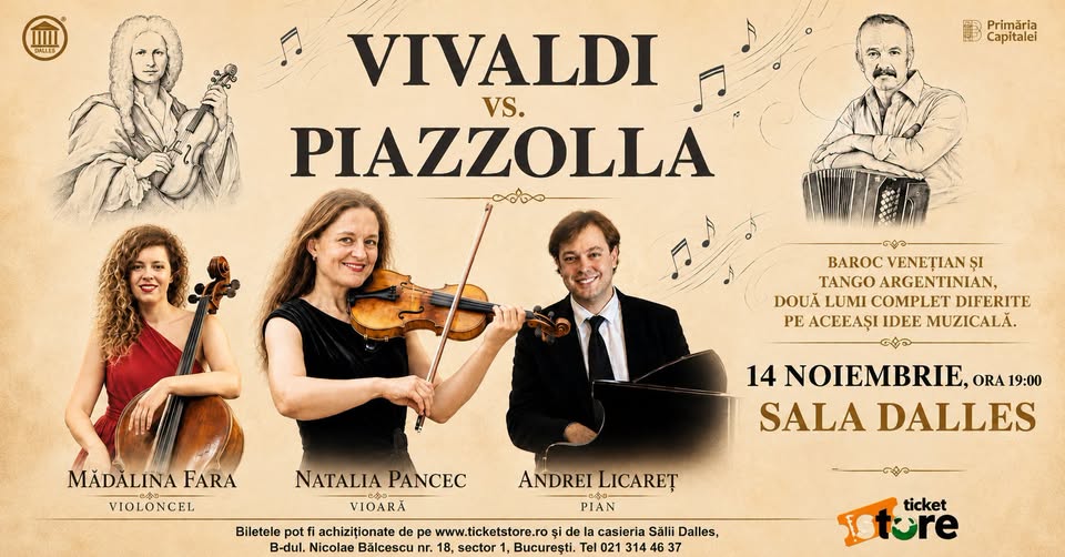 VIVALDI vs PIAZZOLLA – Sala Dalles