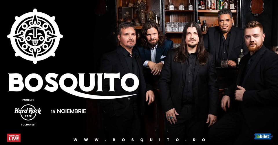 Concert Bosquito la Hard Rock Cafe