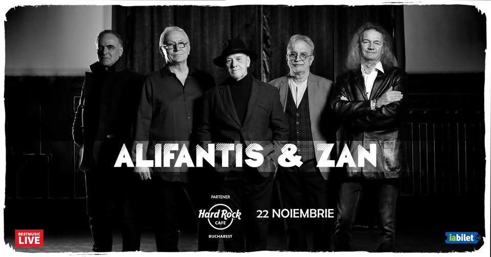 Concert Alifantis & Zan la Hard Rock Cafe