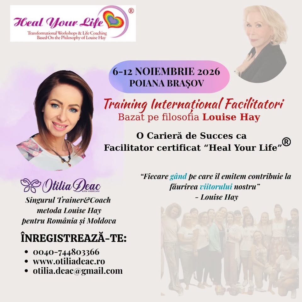 Facilitatori în metoda LOUISE HAY 2026