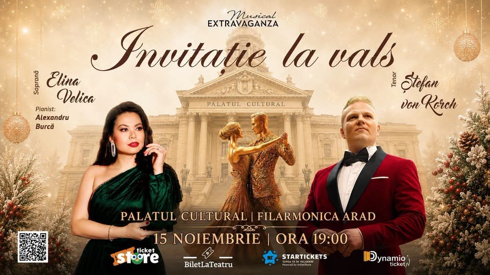 INVITAȚIE LA VALS – feerie de bal în paşi de dans – Arad