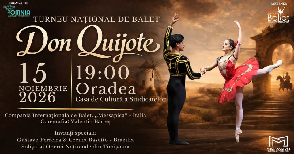 Don Quijote – Turneu National de balet – Oradea