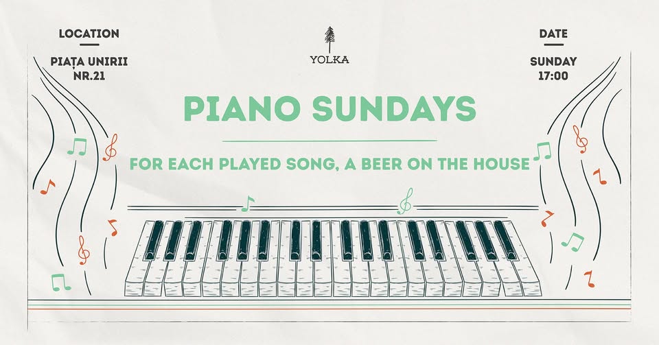 🎹 Piano Sundays 🍺