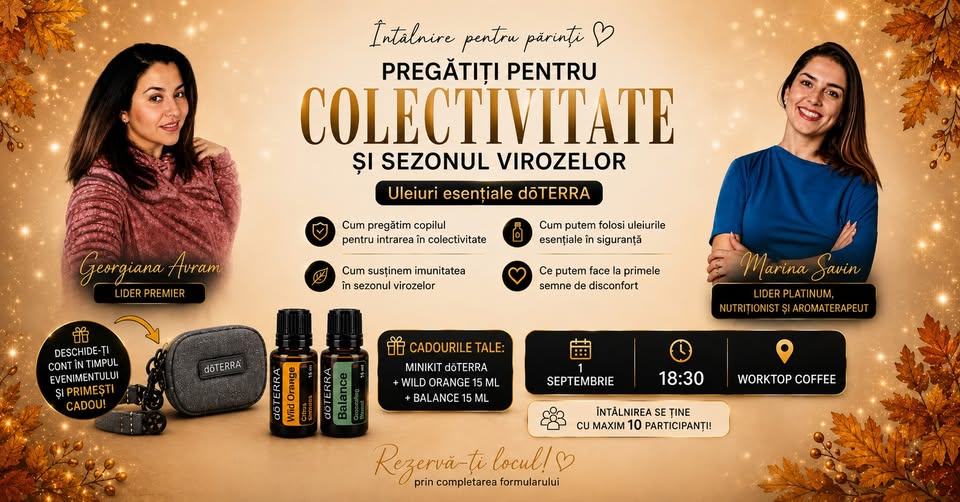 Pregătiți pentru colectivitate si sezonul virozelor?
