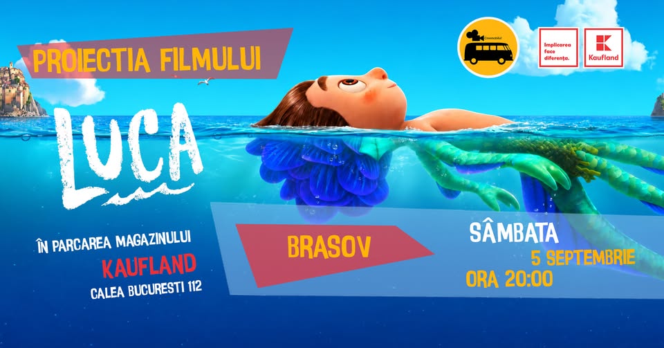 Film în aer liber – Brașov