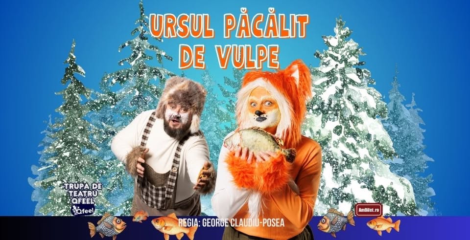 Ursul păcălit de vulpe – by Qfeel Constanta