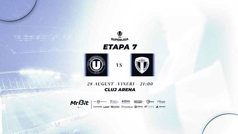 SUPERLIGA – ETAPA 7 | FC Universitatea Cluj – Petrolul Ploiești