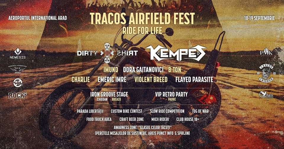 TRACOS AIRFIELD FEST – Ride for Life 2026