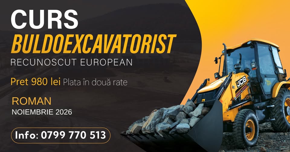 Curs Buldoexcavatorist ROMAN – Acreditat