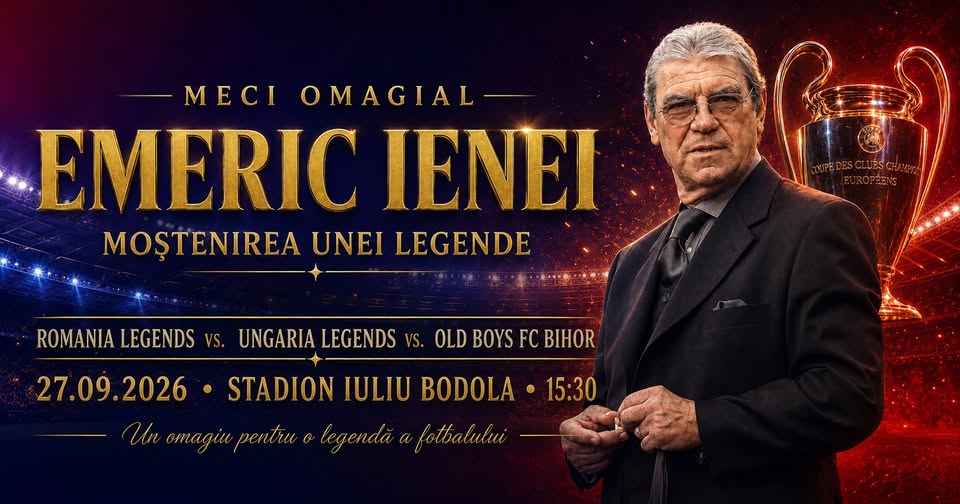 EMERIC IENEI: MOȘTENIREA UNEI LEGENDE
